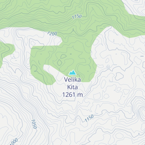 Map of Velika Kita