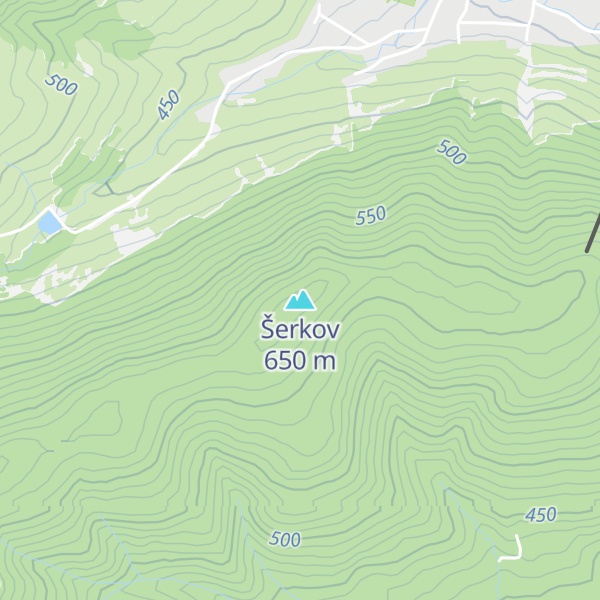 Map of Šerkov