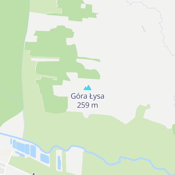 Map of Góra Łysa