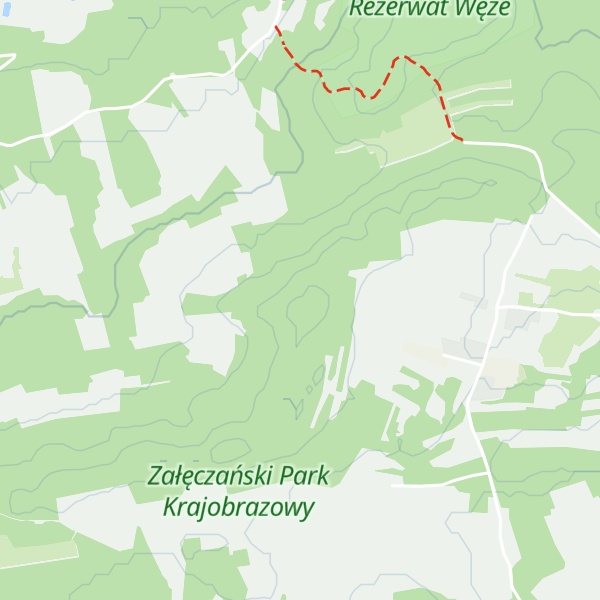 Map of Góry Bugajowe