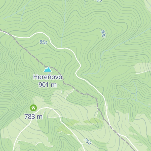 Map of Útulňa SNP Sklené