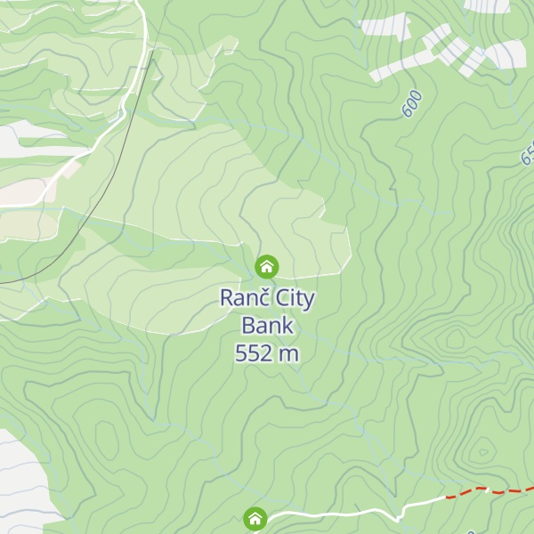 Map of Ranč City Bank