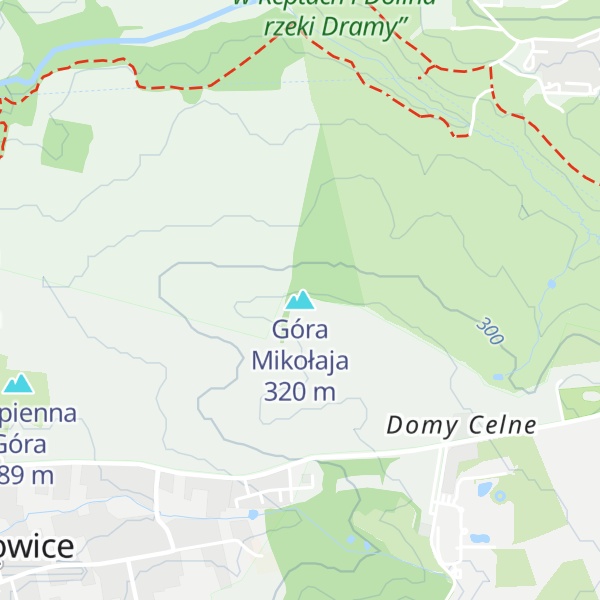 Map of Góra Mikołaja