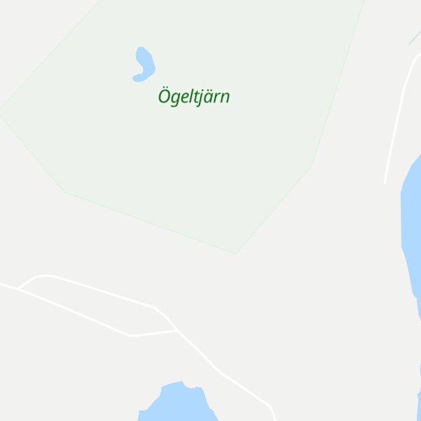 Map of Ögeltjärnsberget
