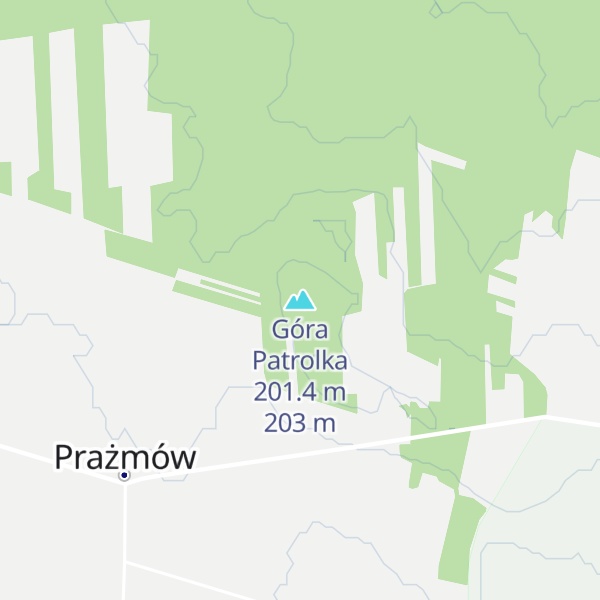 Map of Góra Patrolka 201.4 m