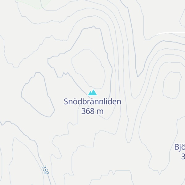 Map of Snödbrännliden