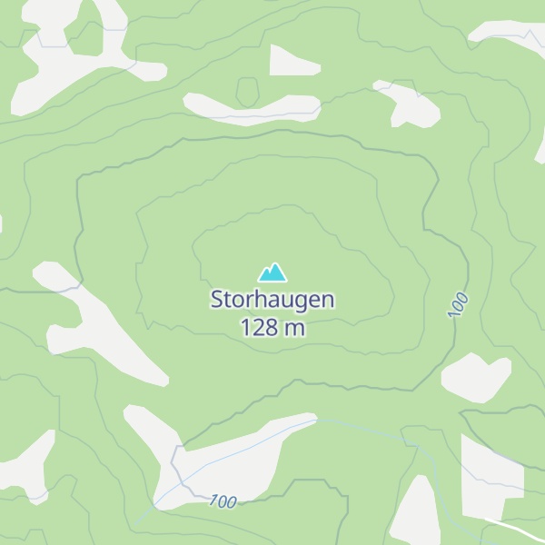 Map of Storhaugen