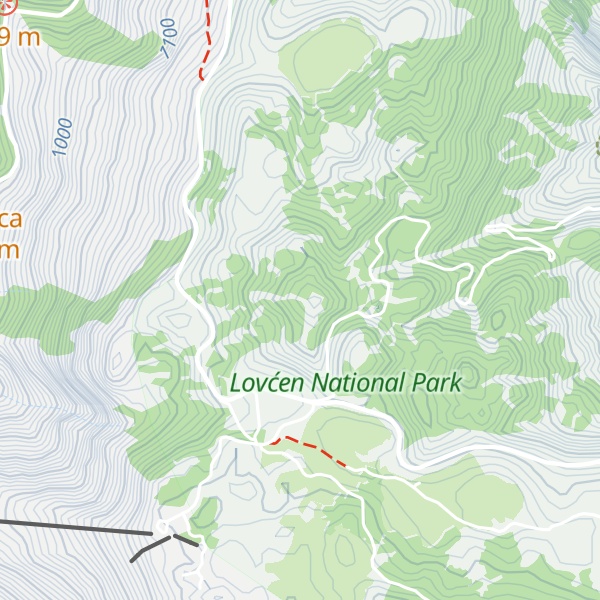 Map of Jančine