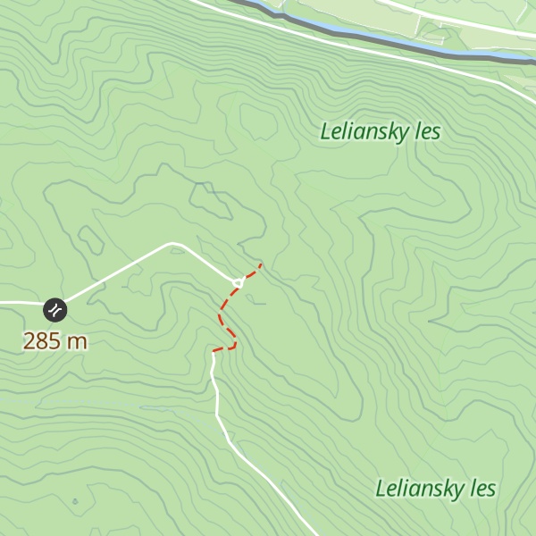 Map of Chata Ipeľ
