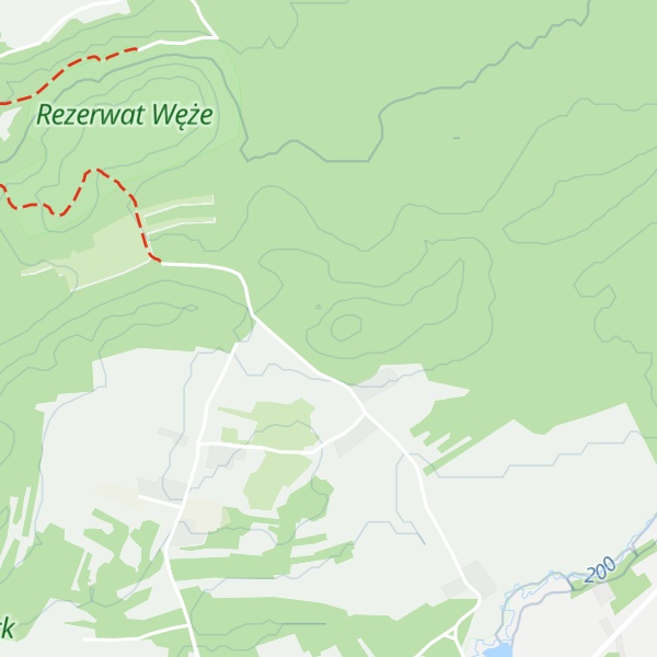 Map of Lisia Góra 248 m