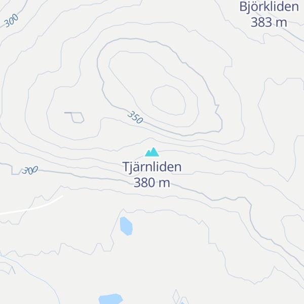 Map of Tjärnliden