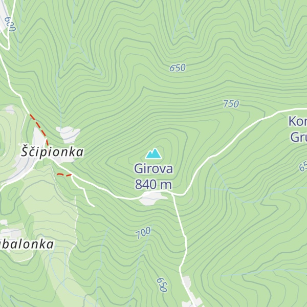 Map of Girova