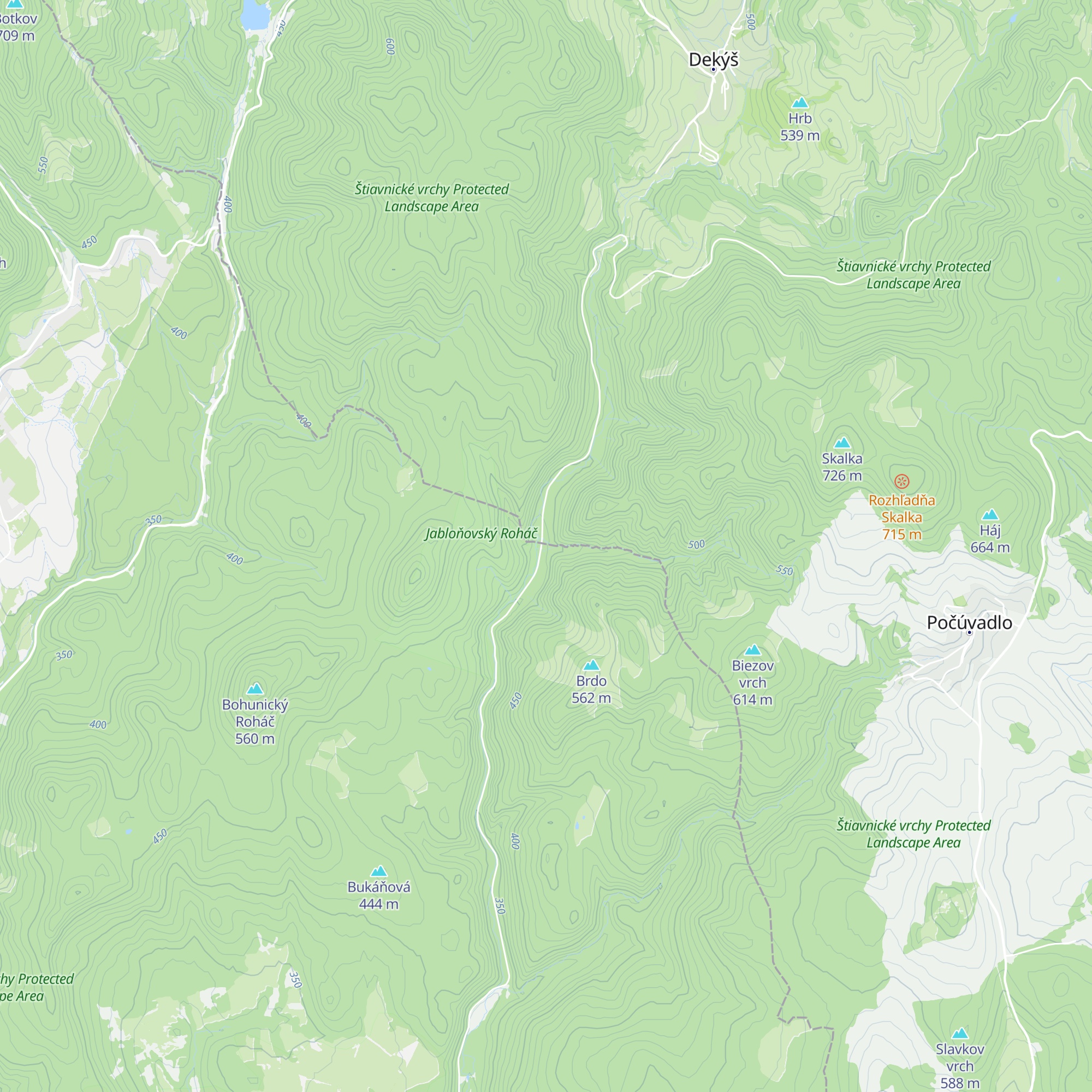 Poľovnícka chata map