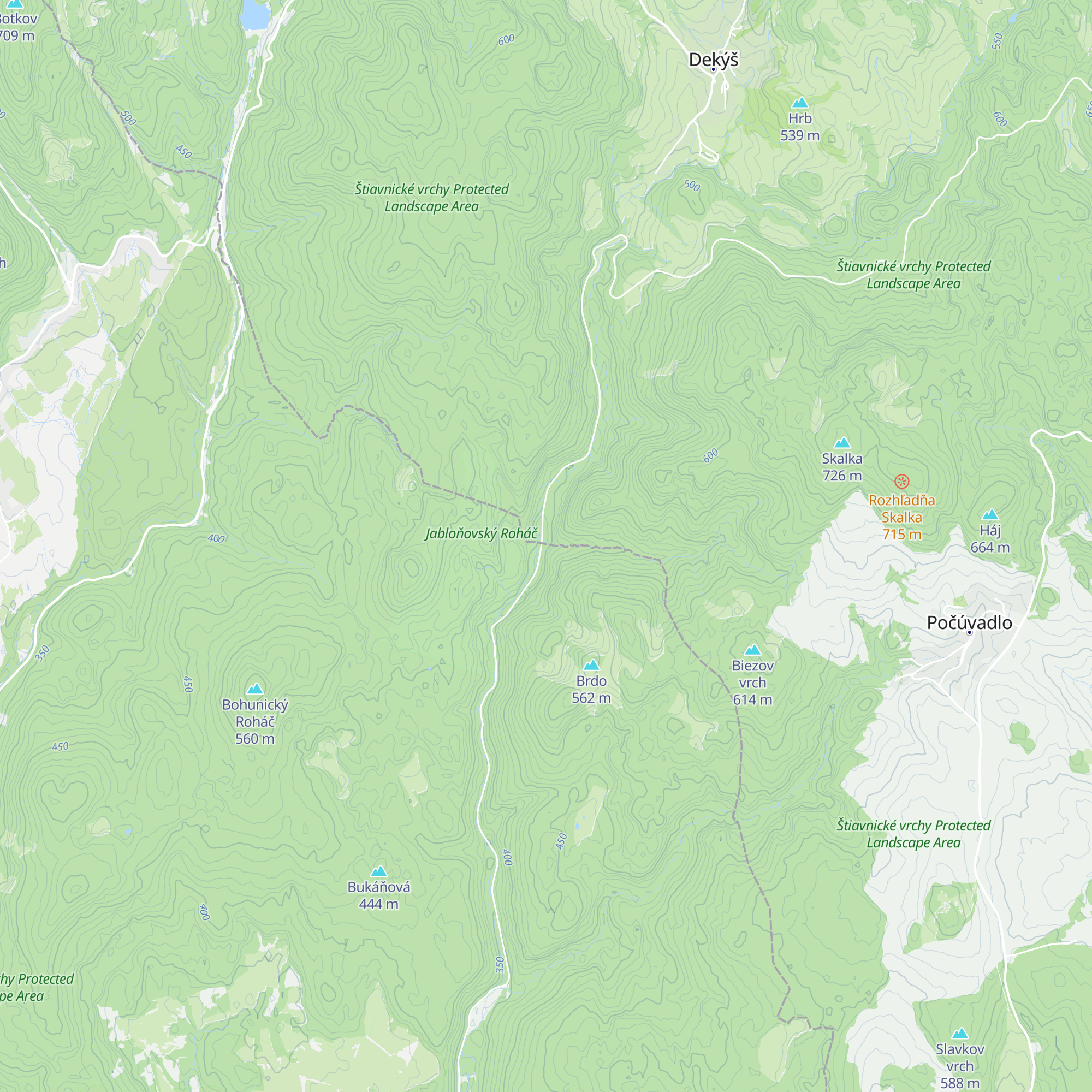 Poľovnícka chata map