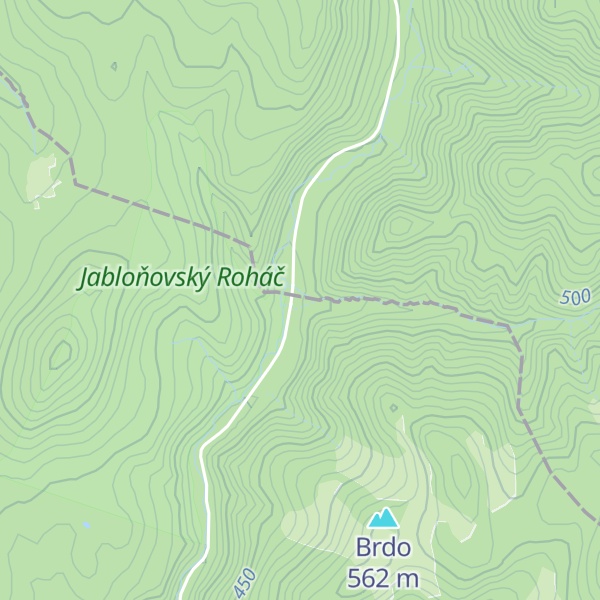 Map of Poľovnícka chata