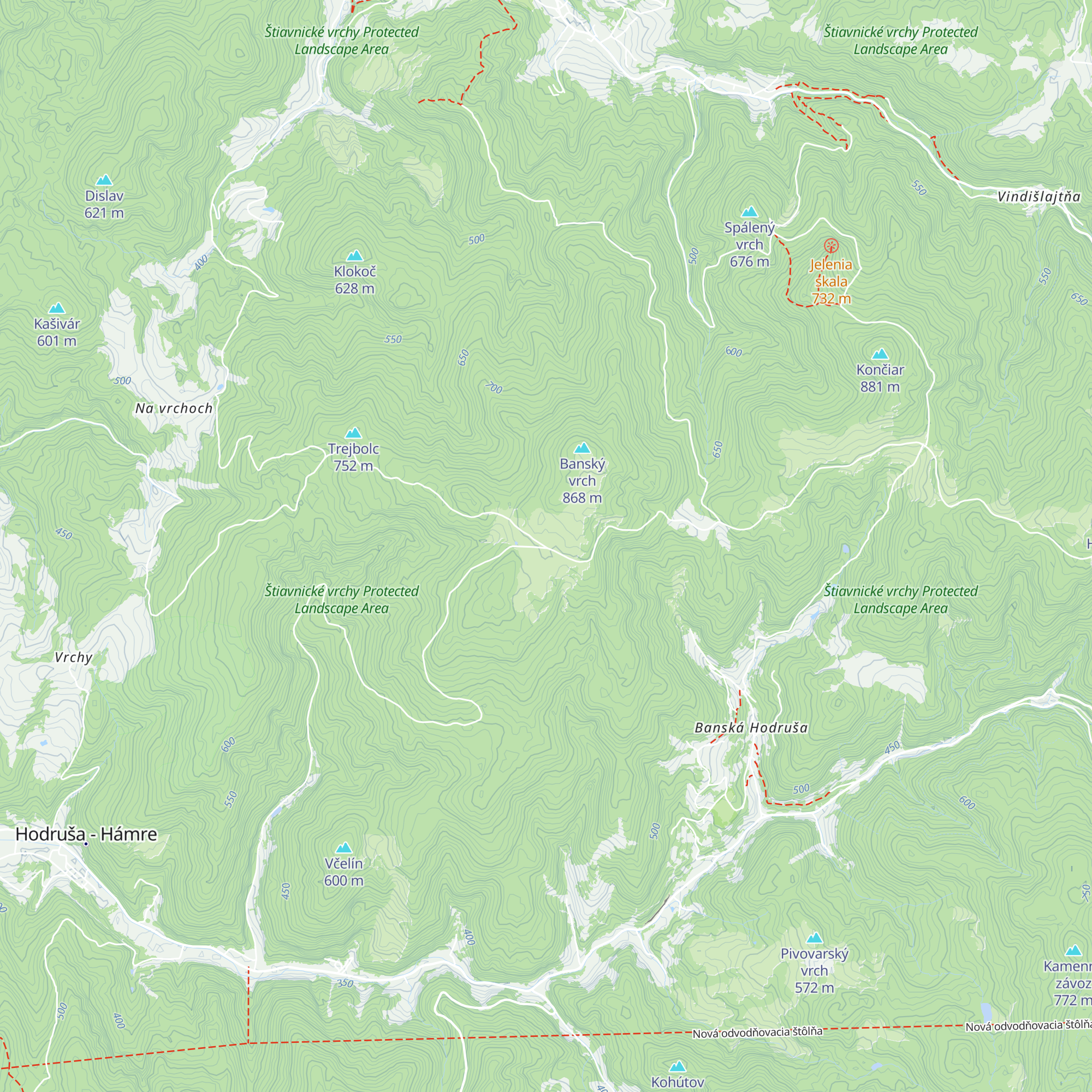 Kaplnka Panny Márie map