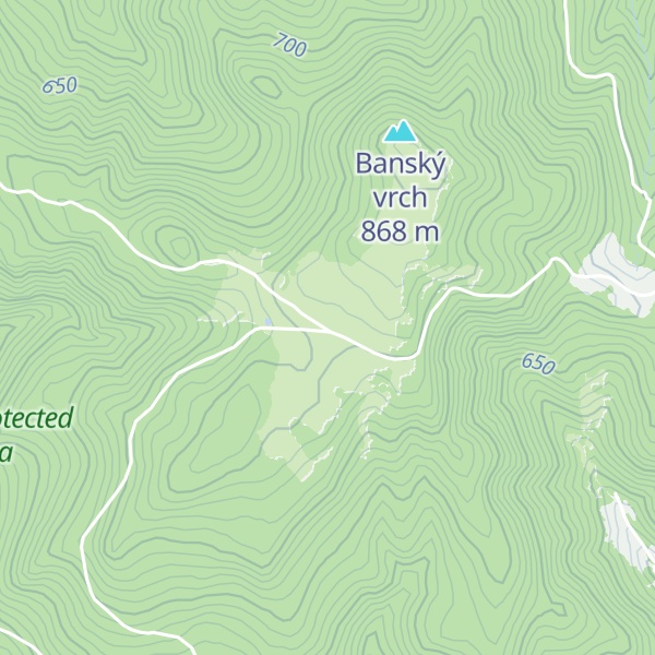 Map of Kaplnka Panny Márie