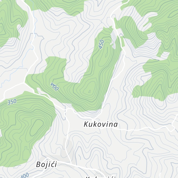 Map of Lučino Brdo
