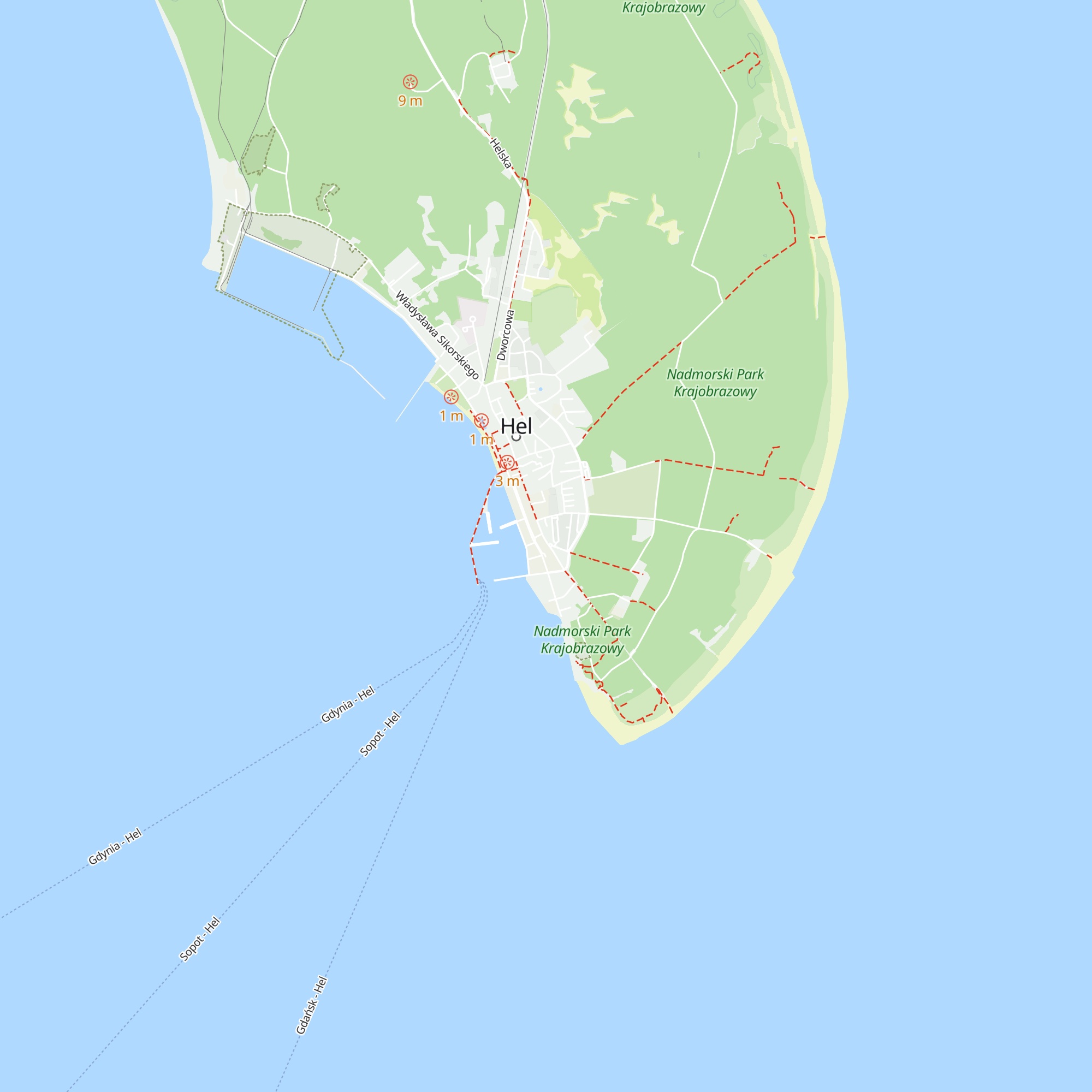 Chata Konkelów map