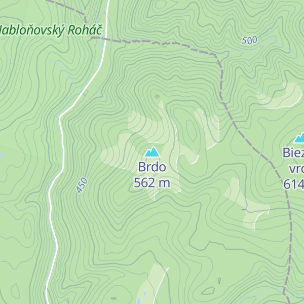 Map of Brdo