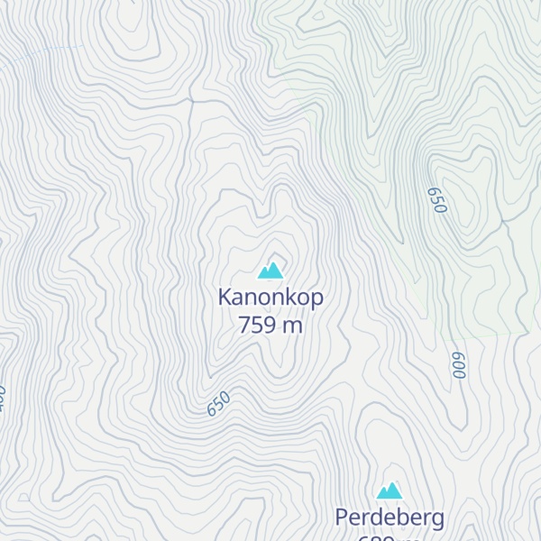 Map of Kanonkop