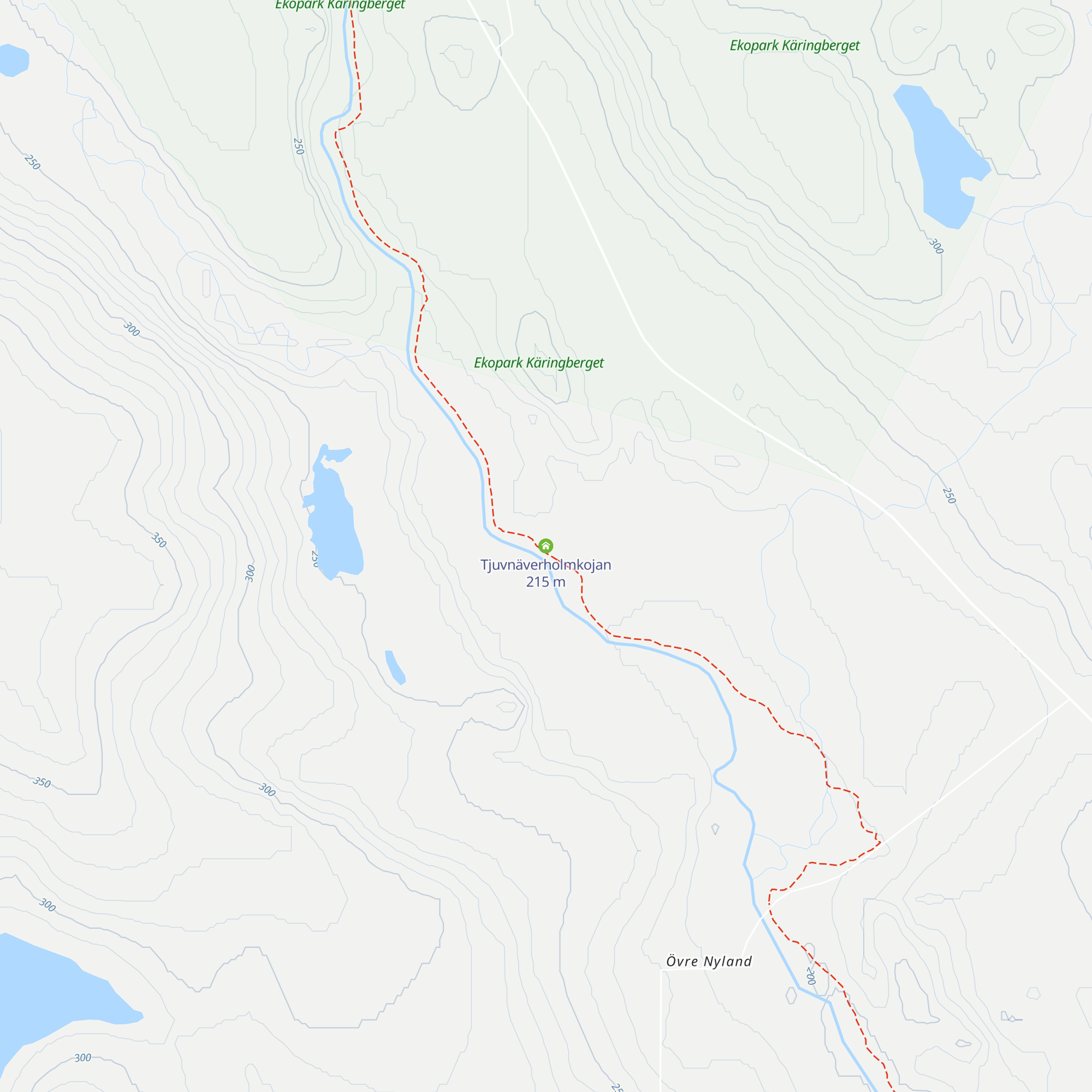 Tjuvnäverholmkojan map