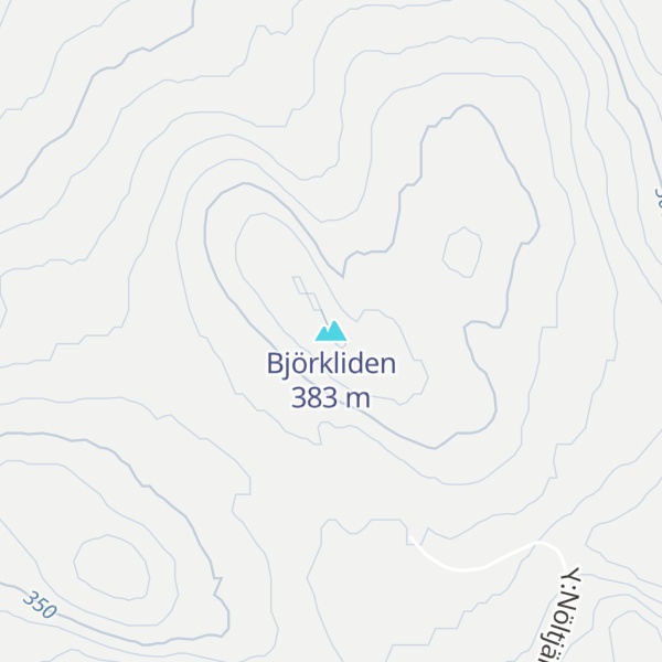 Map of Björkliden