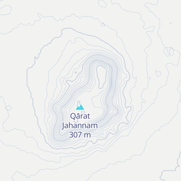 Map of قارة جهنم زلة مرادة