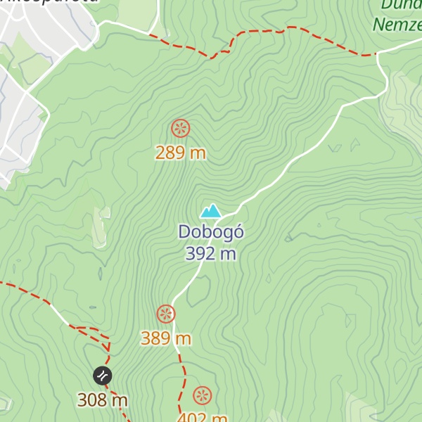 Map of Dobogó