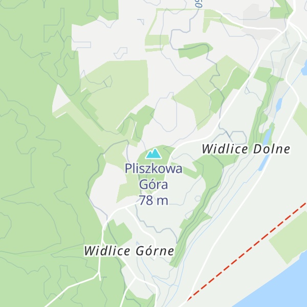 Map of Pliszkowa Góra
