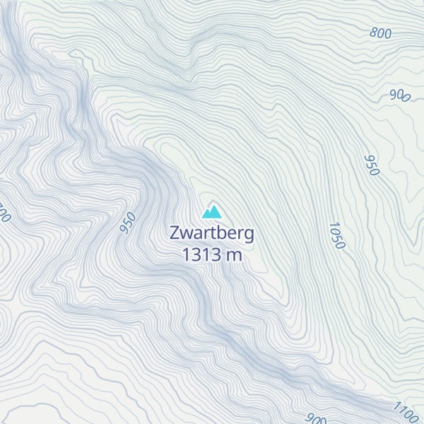 Map of Zwartberg