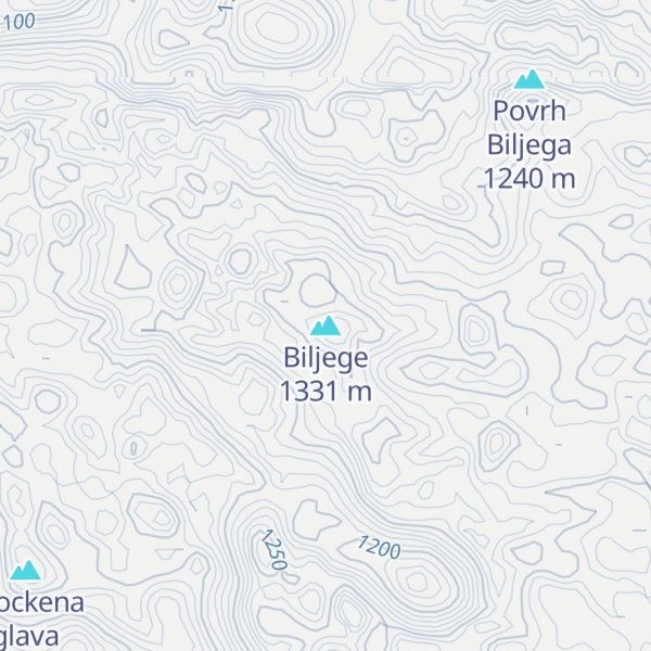 Map of Biljege