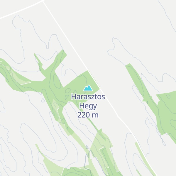 Map of Harasztos Hegy