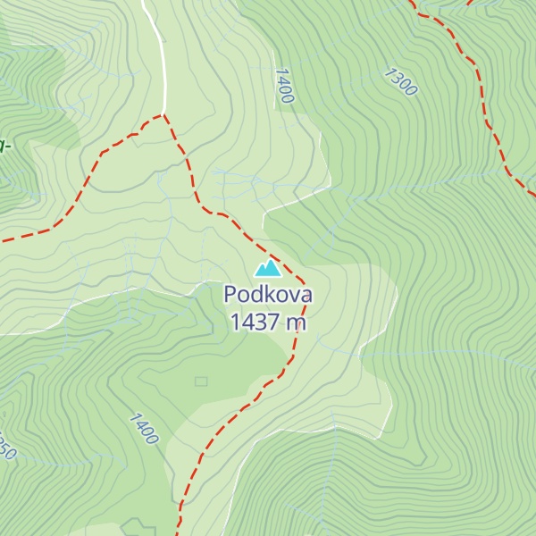 Map of Podkova