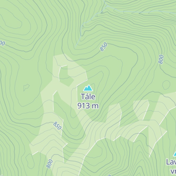 Map of Tále