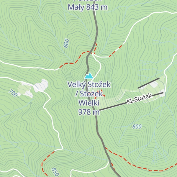 Map of Schronisko PTTK Stożek