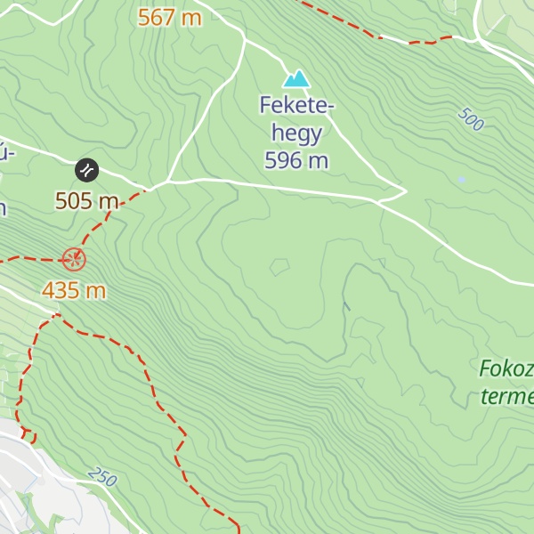 Map of Borostás-hegy