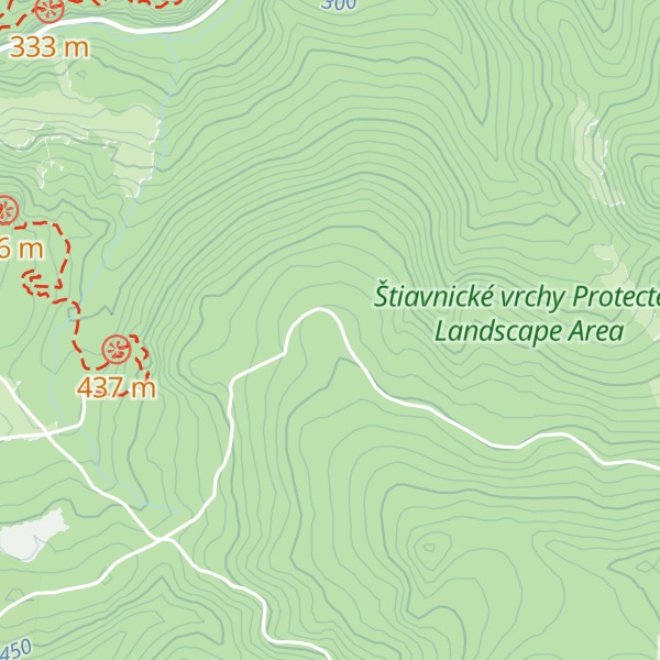 Map of Chata pod Dubom