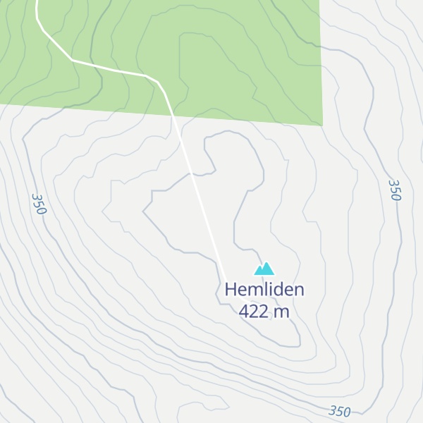 Map of Hemlidenstugan