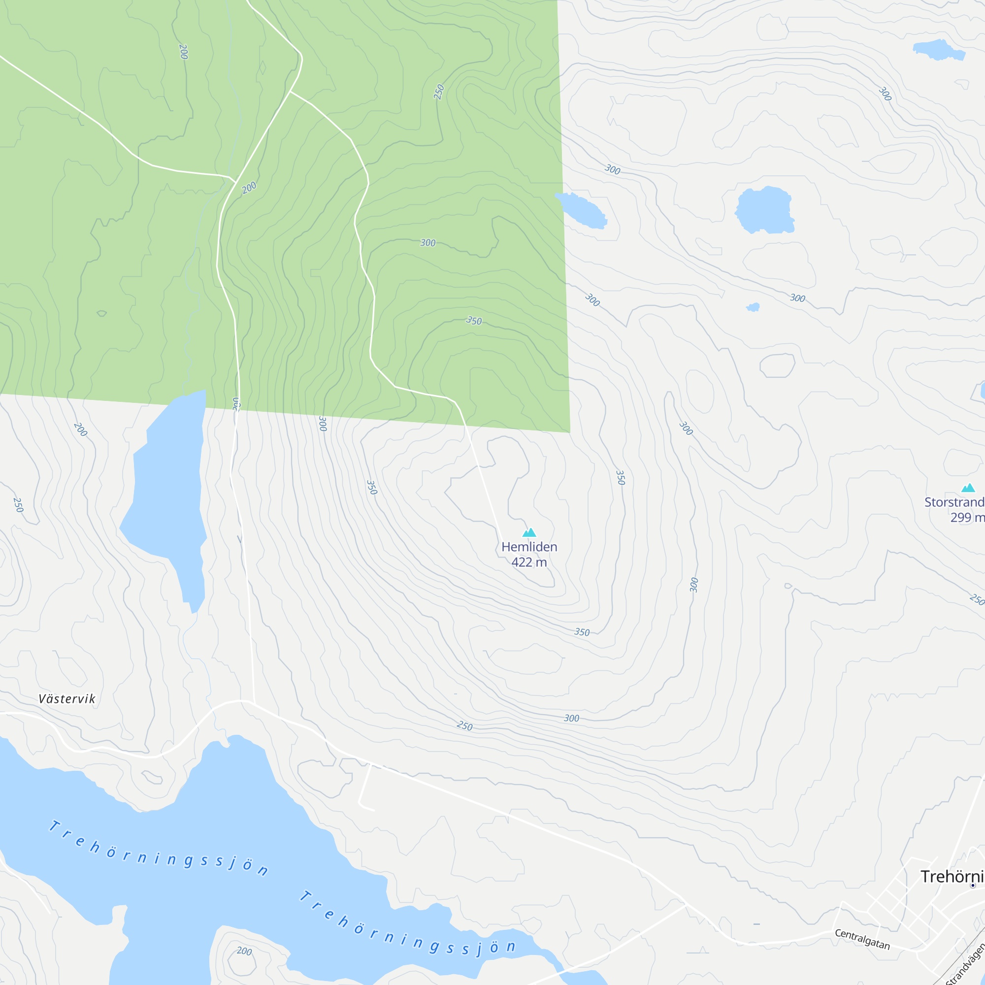 Hemlidenstugan map