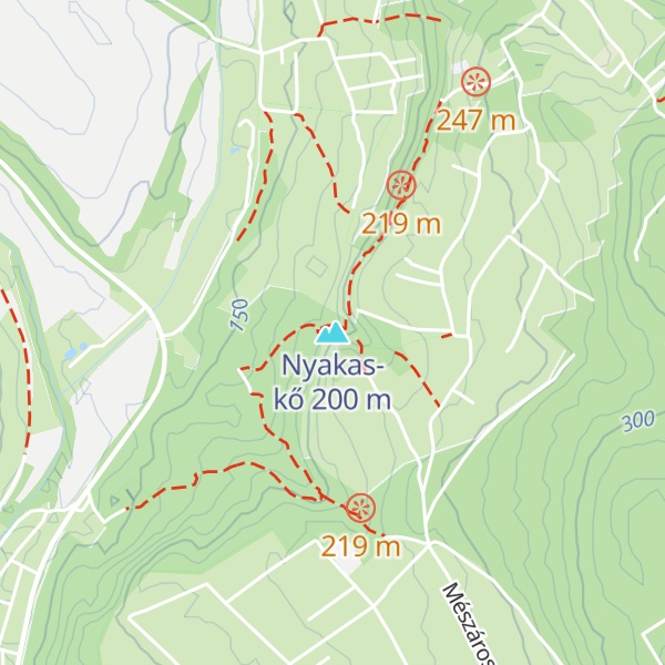 Map of Nyakas-kő