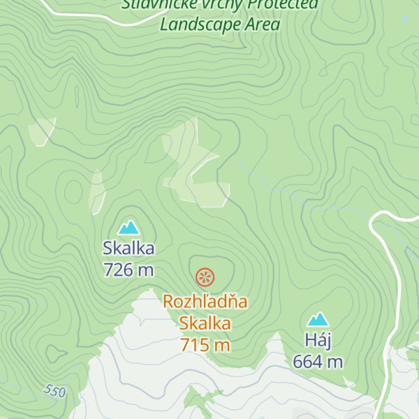 Map of Chata Veselá