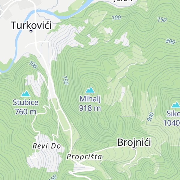 Map of Mihalj