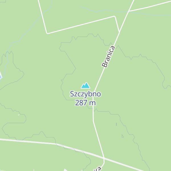 Map of Szczybno