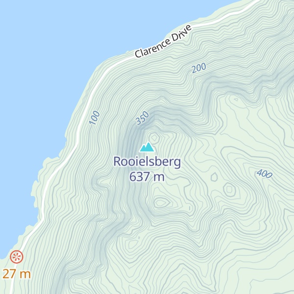 Map of Rooielsberg
