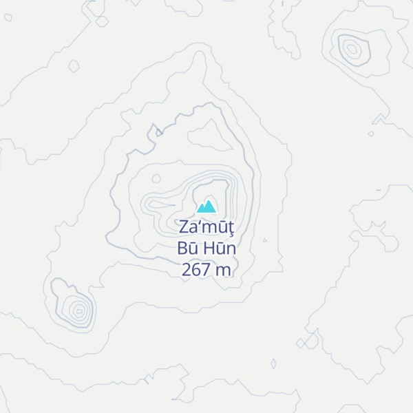 Map of Za‘mūţ Bū Hūn