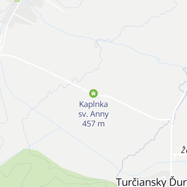 Map of Kaplnka sv. Anny