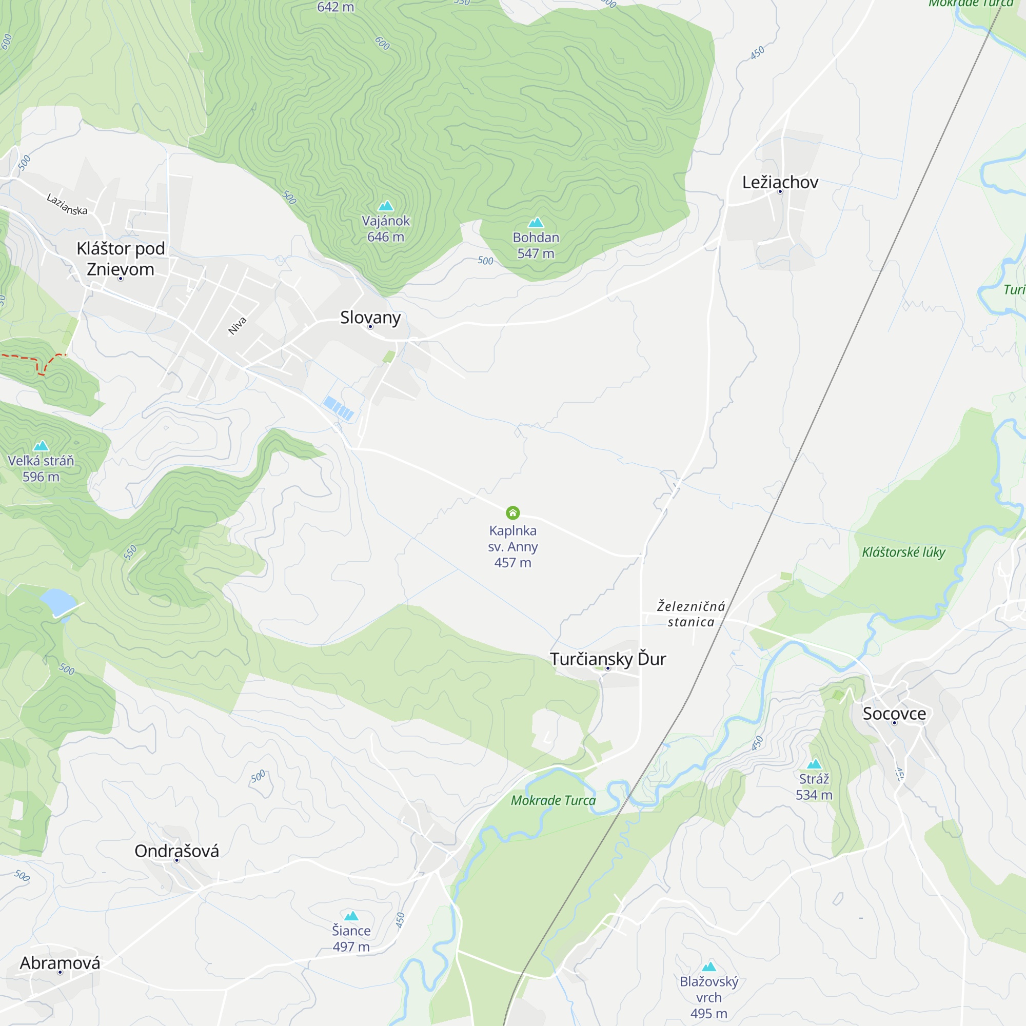 Kaplnka sv. Anny map