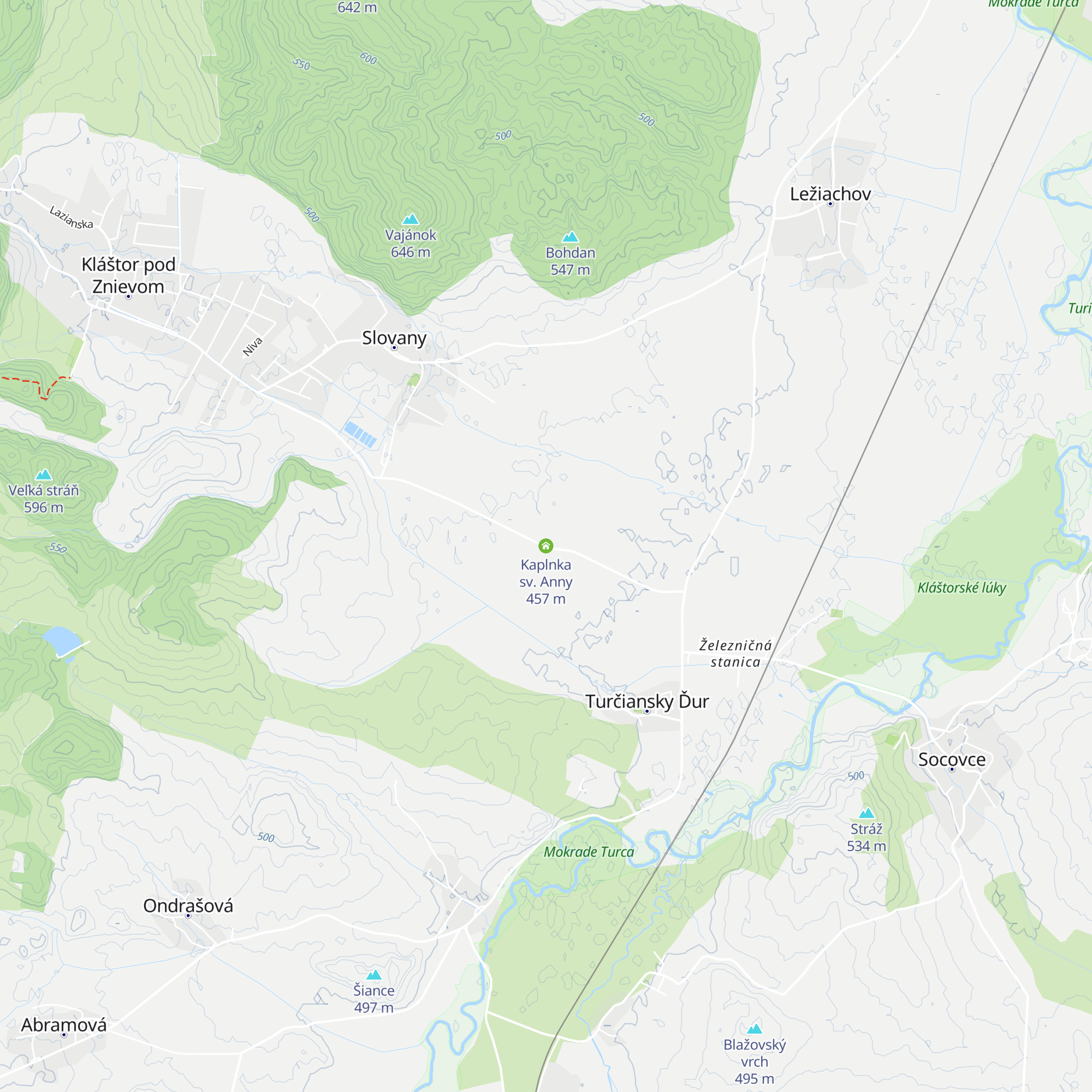 Kaplnka sv. Anny map