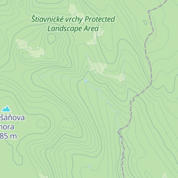 Map of Poľovnícka chata